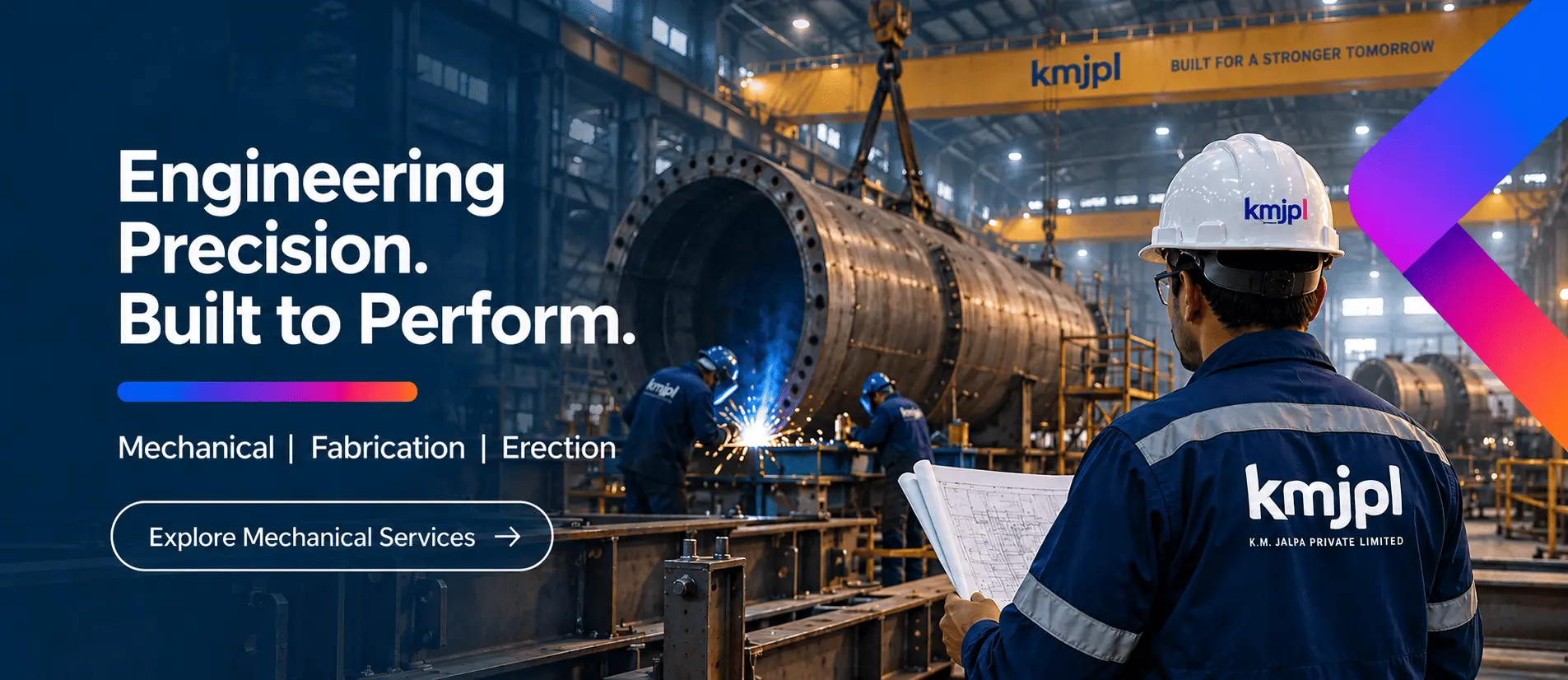 Mechanical fabrication, erection and plant maintenance services