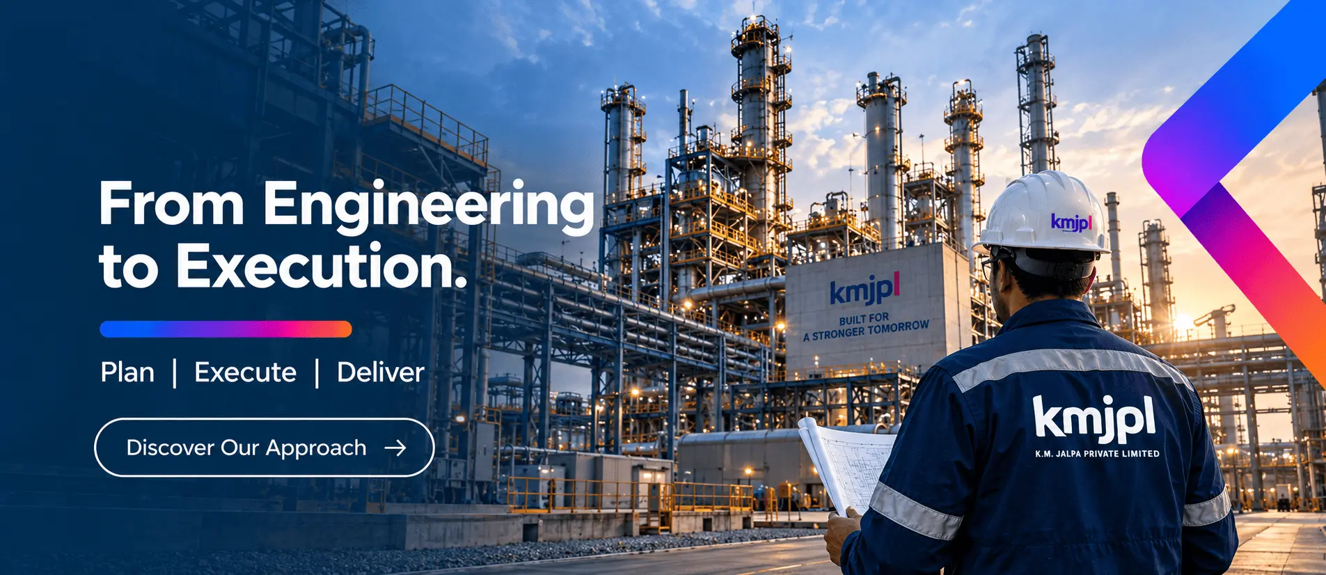 K.M. Jalpa Private Limited — trusted contracting partner for power and steel industries