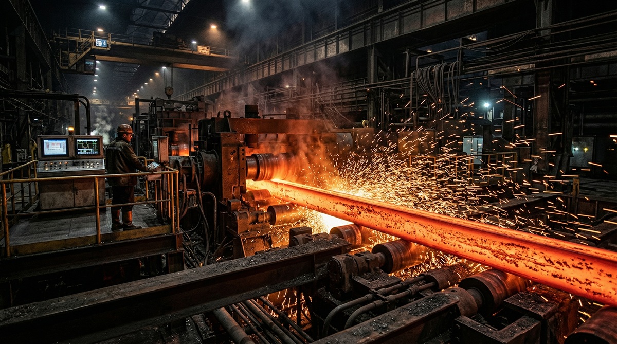 Steel plant execution work